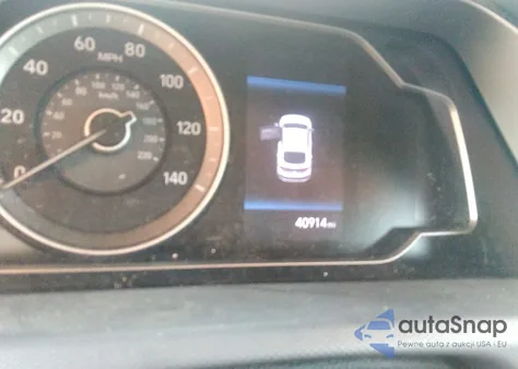 2020 Hyundai Ioniq Hybrid Blue из США, поврежденный, VIN KMHC65LC3LU201088